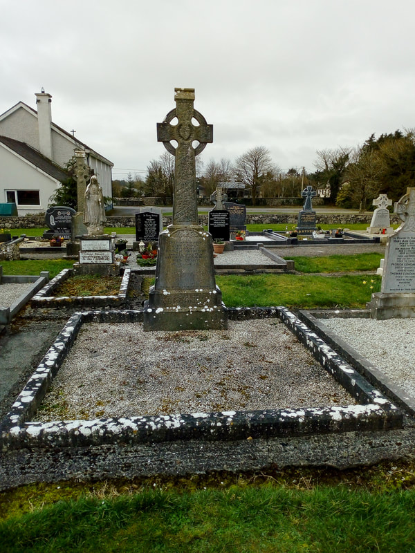 Before picture of Celtic Cross restoration.